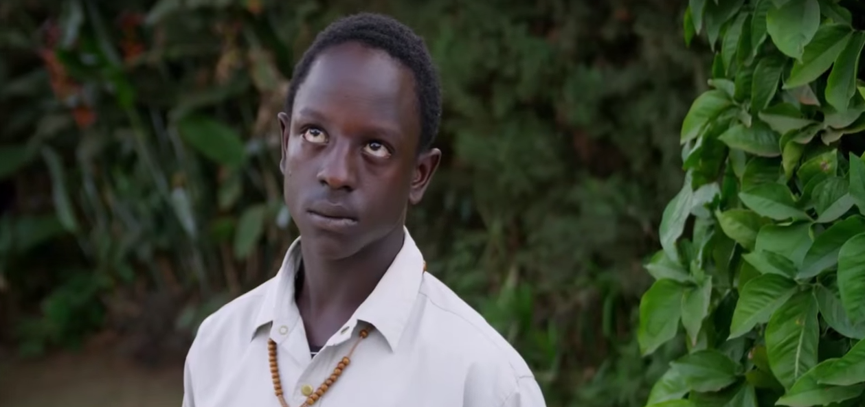 The film stars Hassan “Spike” Insingoma as Abel. Photo still taken from The Boda Boda Thieves.
