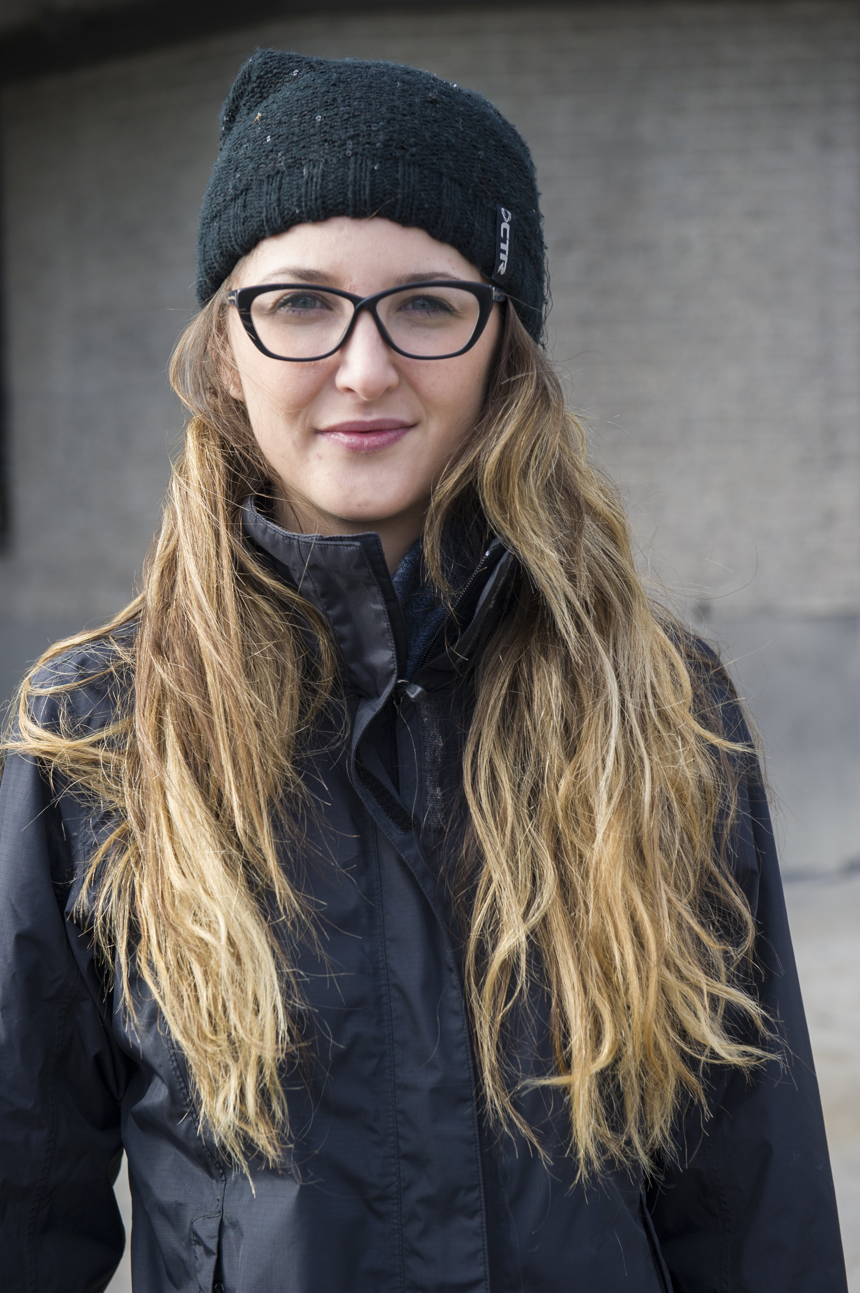 Cora MacDonald is a 29-year-old journalism student who works as a radio producer. Photo by Andrej Ivanov.