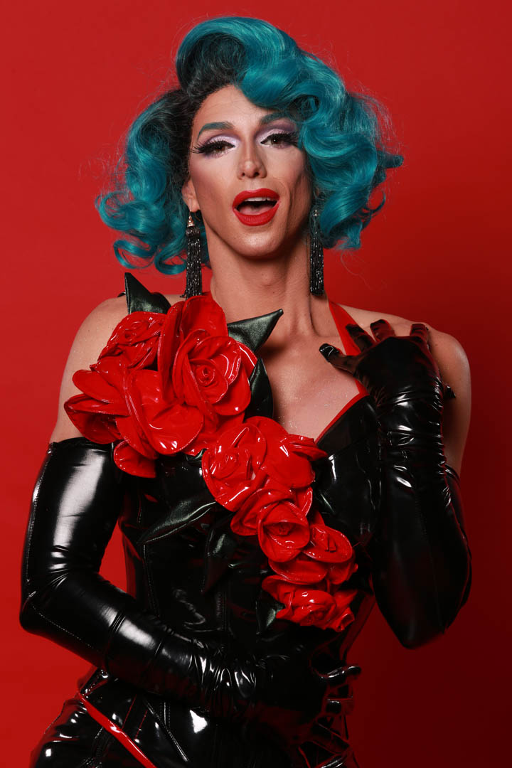 Montreal-based drag queen Billy L'Amour showcasing her glory and glamour. Photo by George Fok.