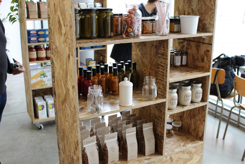 The store sells mostly local products. Photo by Danielle Gasher