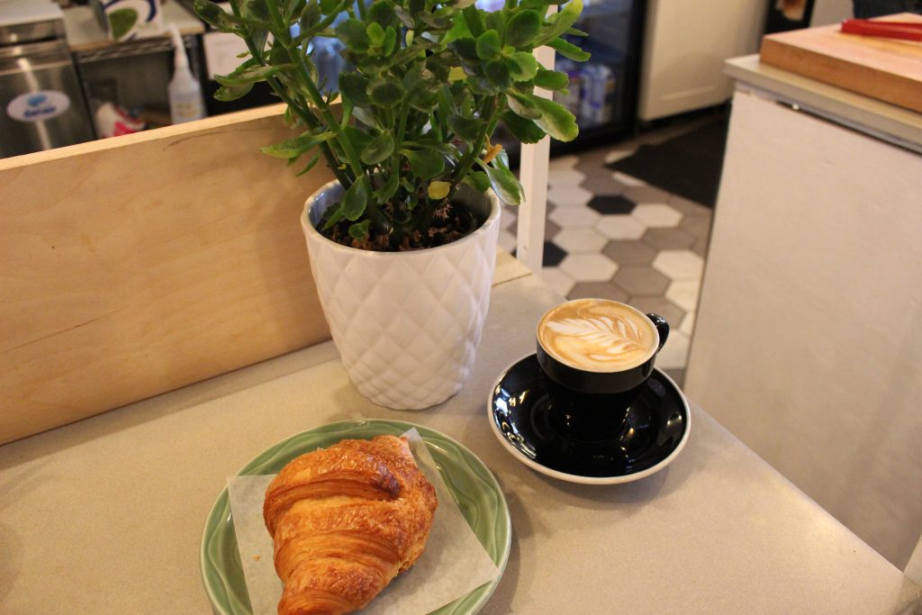 The spot sells classic café treats such as pastries, but also have a brunch and lunch menu. Photo by Danielle Gasher