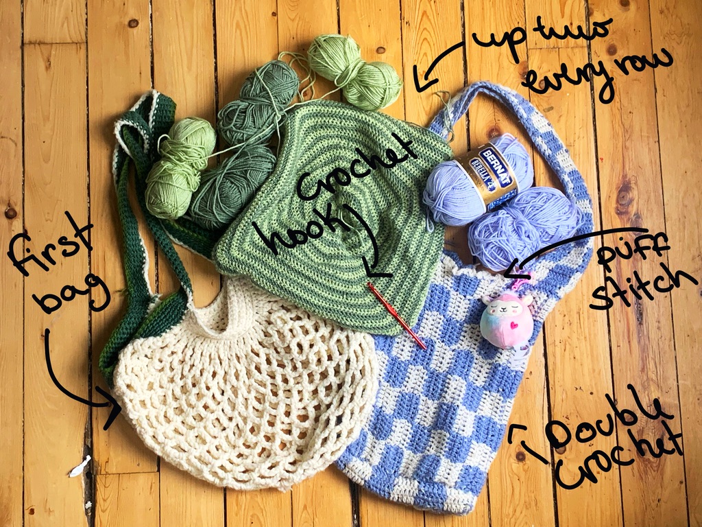 Grandma gave me her crochet / knitting supplies - how to use this? :  r/crochet